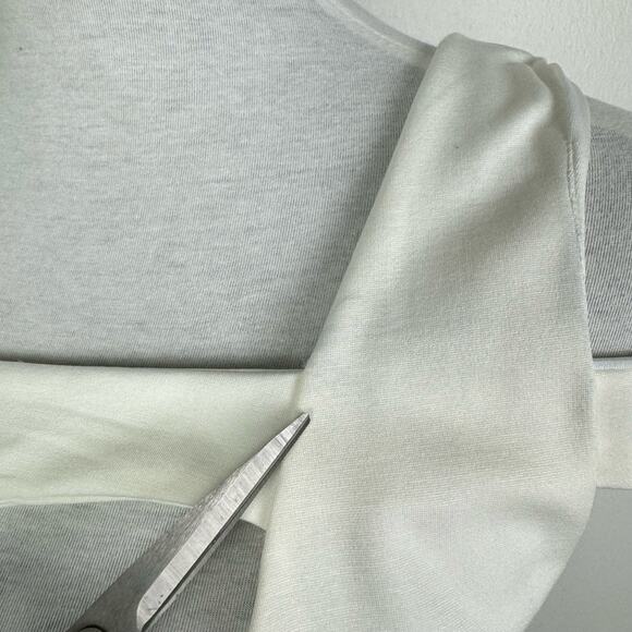 Runaway the Label | NWT Lyla Ivory White Side Slit Keyhole Body-con Midi Dress - Picture 11 of 16